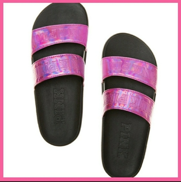 Pink Vs Double Strap Slide | Poshmark